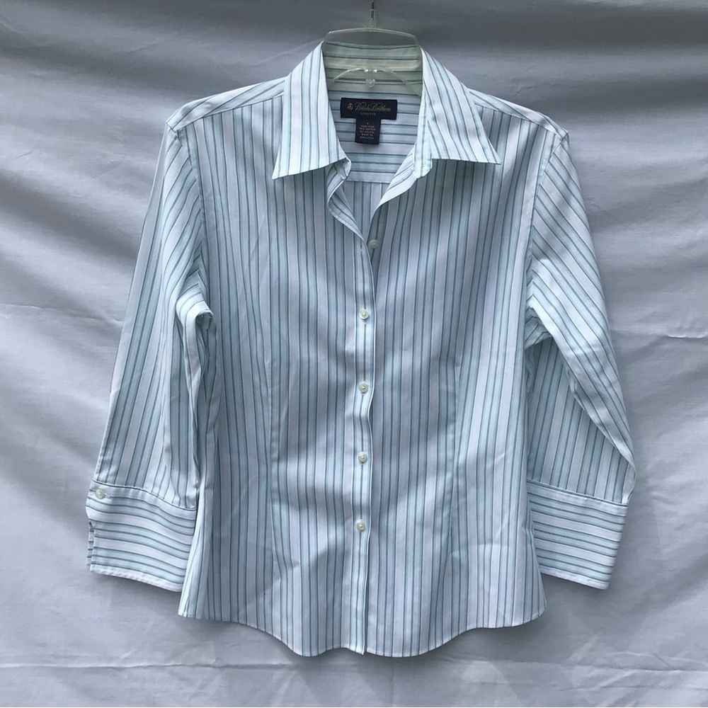 Brooks Brothers Non-Iron Striped Stretch Shirt